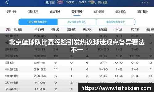 北京篮球队比赛经验引发热议球迷观点各异看法不一